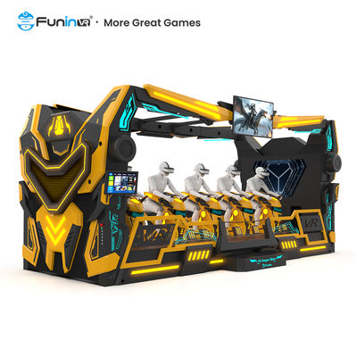 আমাদের 9D VR চেয়ারের সাথে ভার্চুয়াল রিয়েলিটির চূড়ান্ত অভিজ্ঞতা নিন, যার লোড ক্ষমতা 500 কেজি এবং ধারণক্ষমতা 3146 কেজি