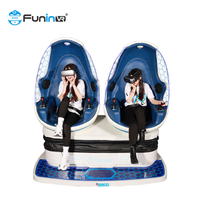 9d VR মেশিন 3d হেডসেট চশমা 2 আসন নীল 9d সিনেমা ভার্চুয়াল রিয়েলিটি সিমুলেটর vr গেম বিক্রয়ের জন্য