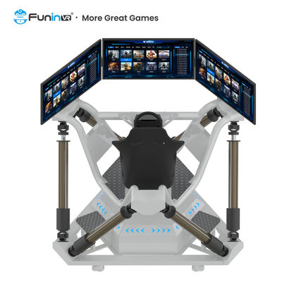 Experience the Ultimate FEC Entertainment with 20 Games 9D VR Simulator Racing Car Game Machine